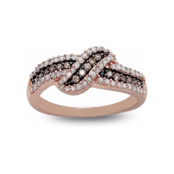 Chocolate Diamond Wedding Band - Picture 1 of 7